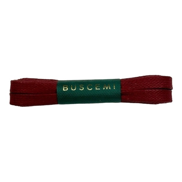 Buscemi Replacement Laces Burgundy - Picture 3 of 3